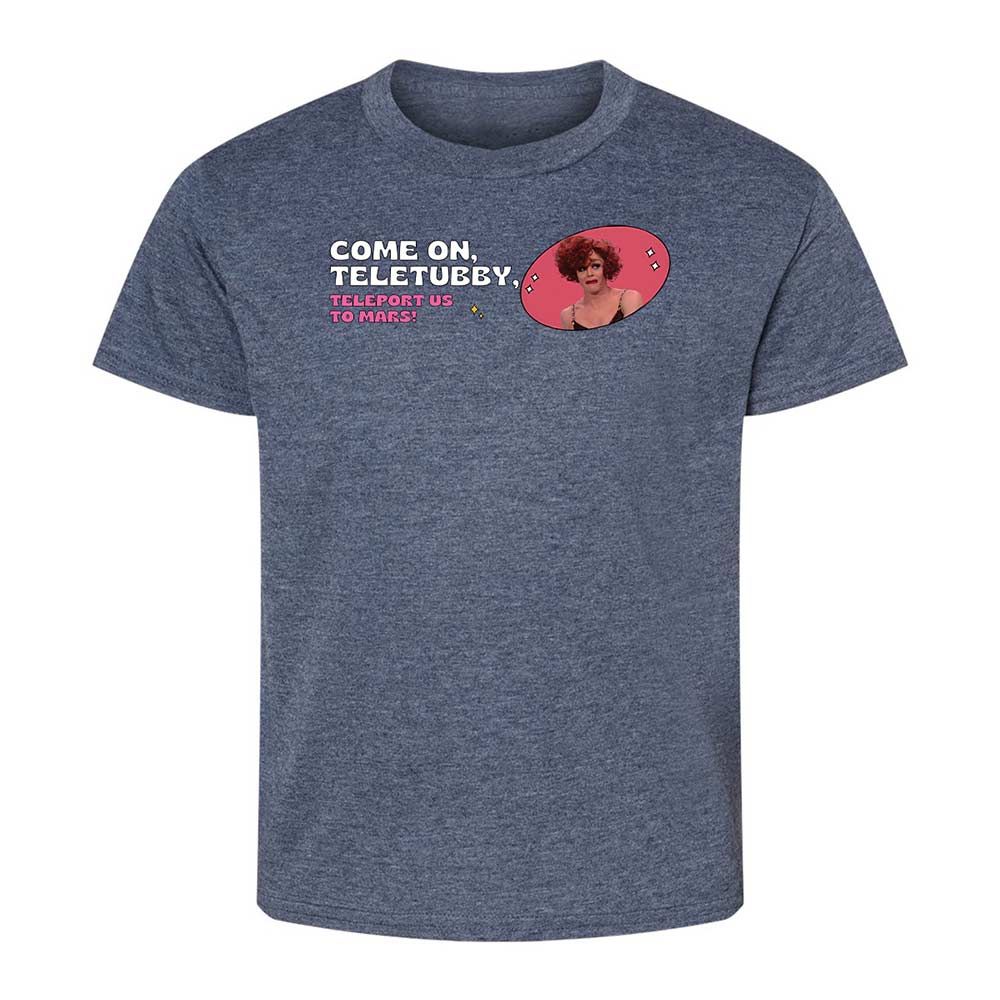 Kids T-Shirt - 43KNCCV9 - Heather Navy - 15