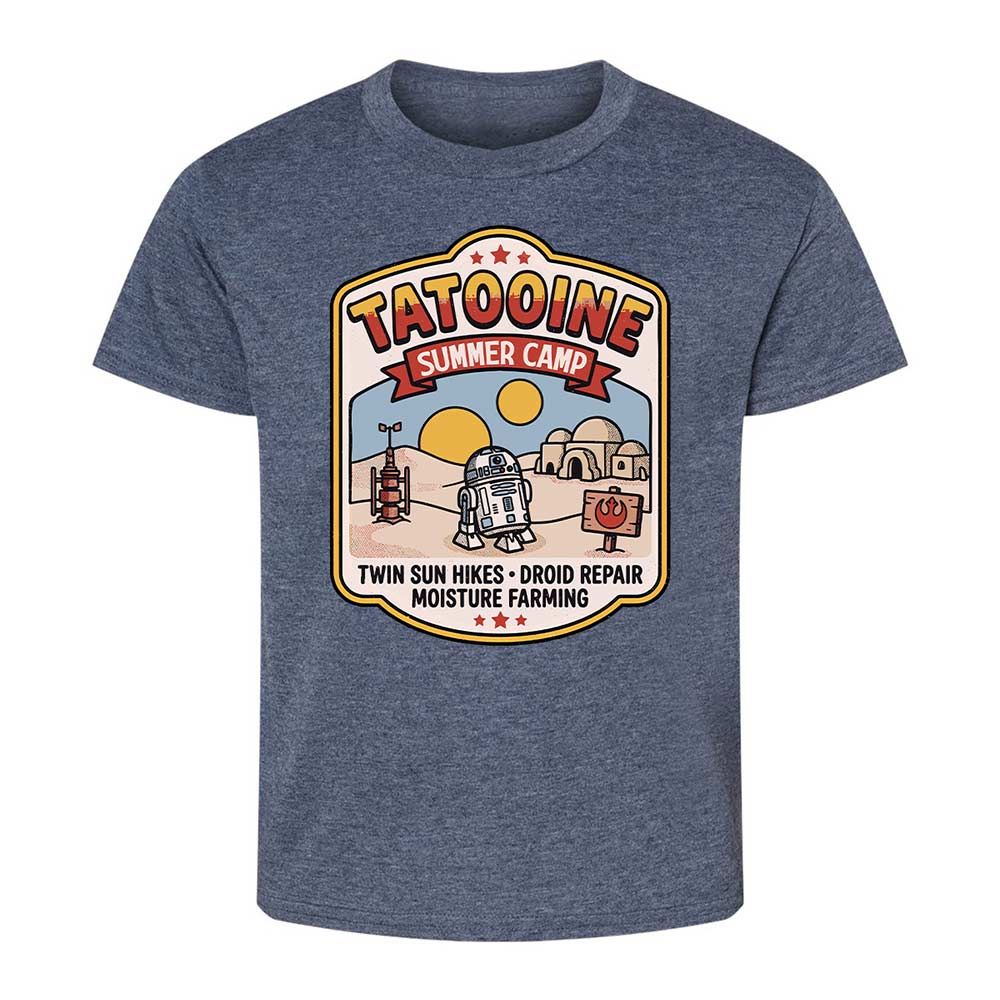 Kids T-Shirt - C9Y35CMC - Heather Navy - 15