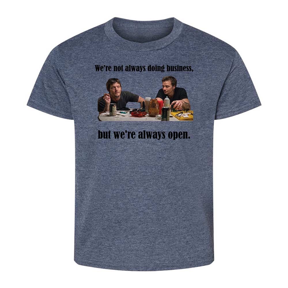 Kids T-Shirt - 9UCSXH6Q - Heather Navy - 15