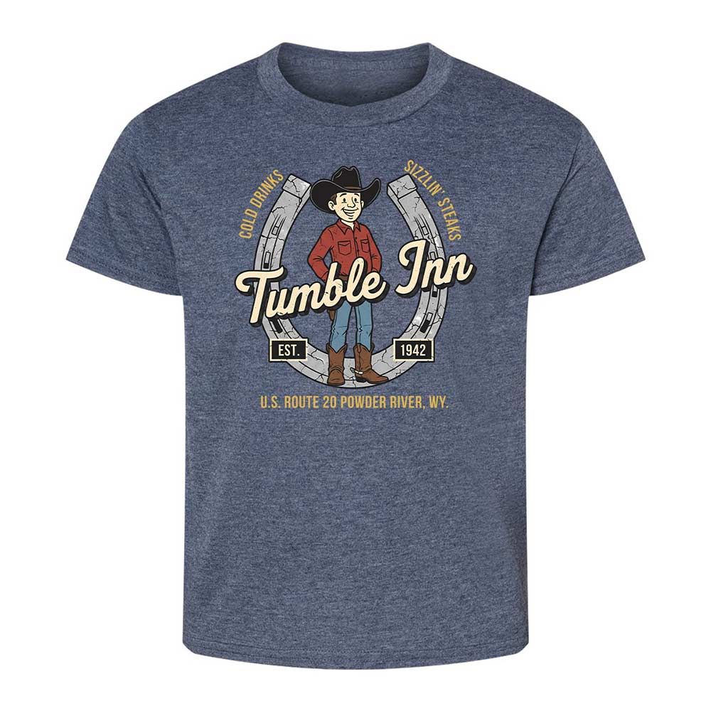 Kids T-Shirt - VBGKZWHE - Heather Navy - 15