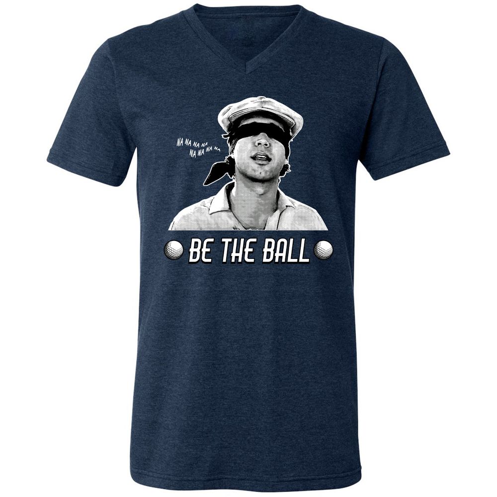 Unisex V-Neck T-Shirt - LL9NPN31 - Heather Navy - 15