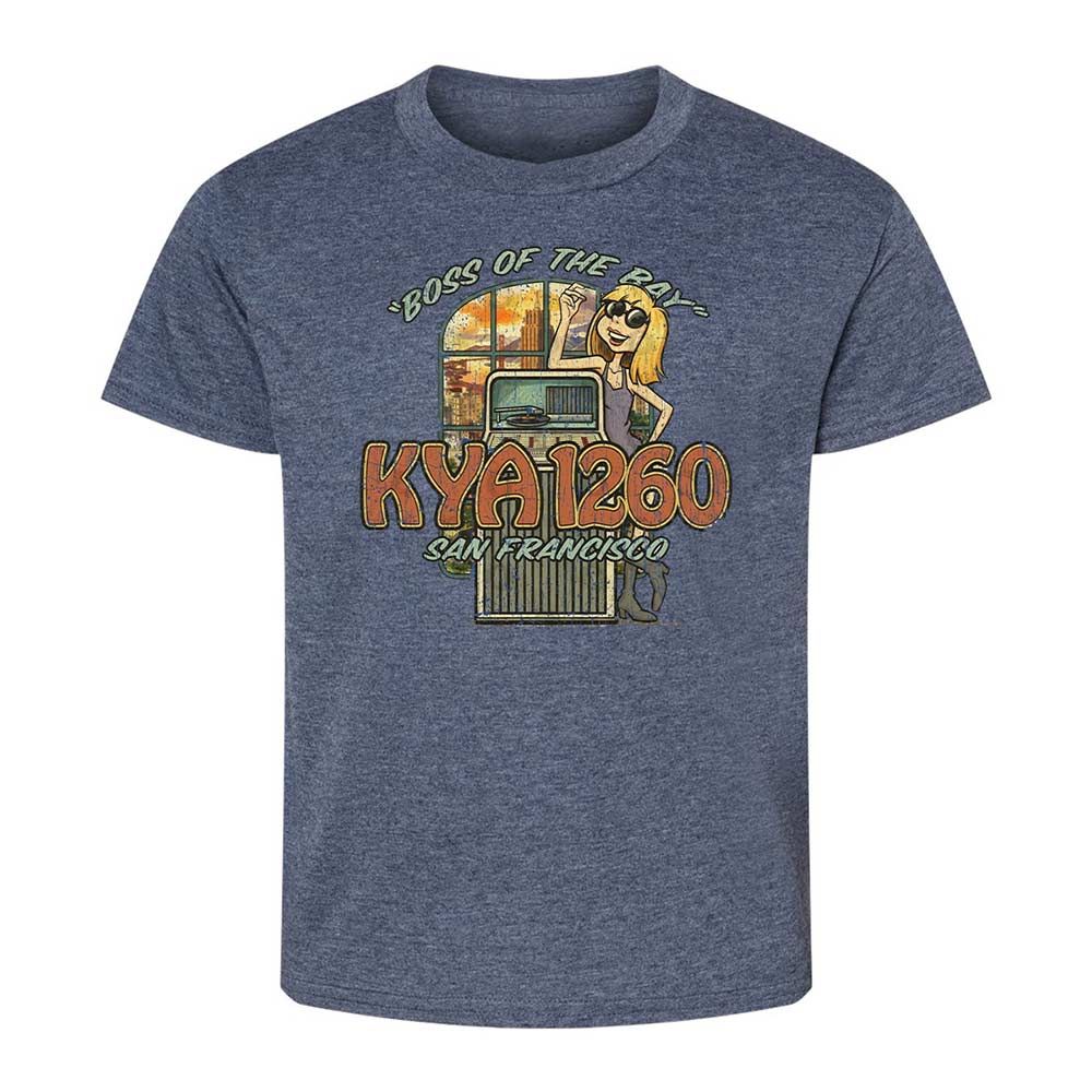 Kids T-Shirt - 2UTENRRP - Heather Navy - 15