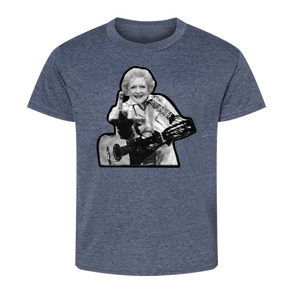Kids T-Shirt - 3K6DHTN6 - Heather Navy - 15
