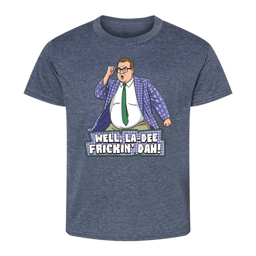 Kids T-Shirt - JGFJSEGB - Heather Navy - 15