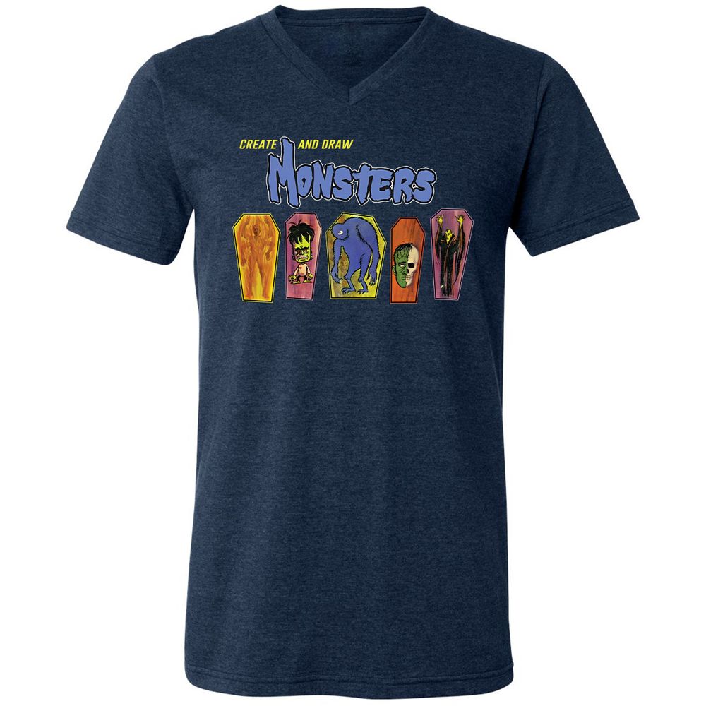 Monsters Draw - Heather Navy - 15