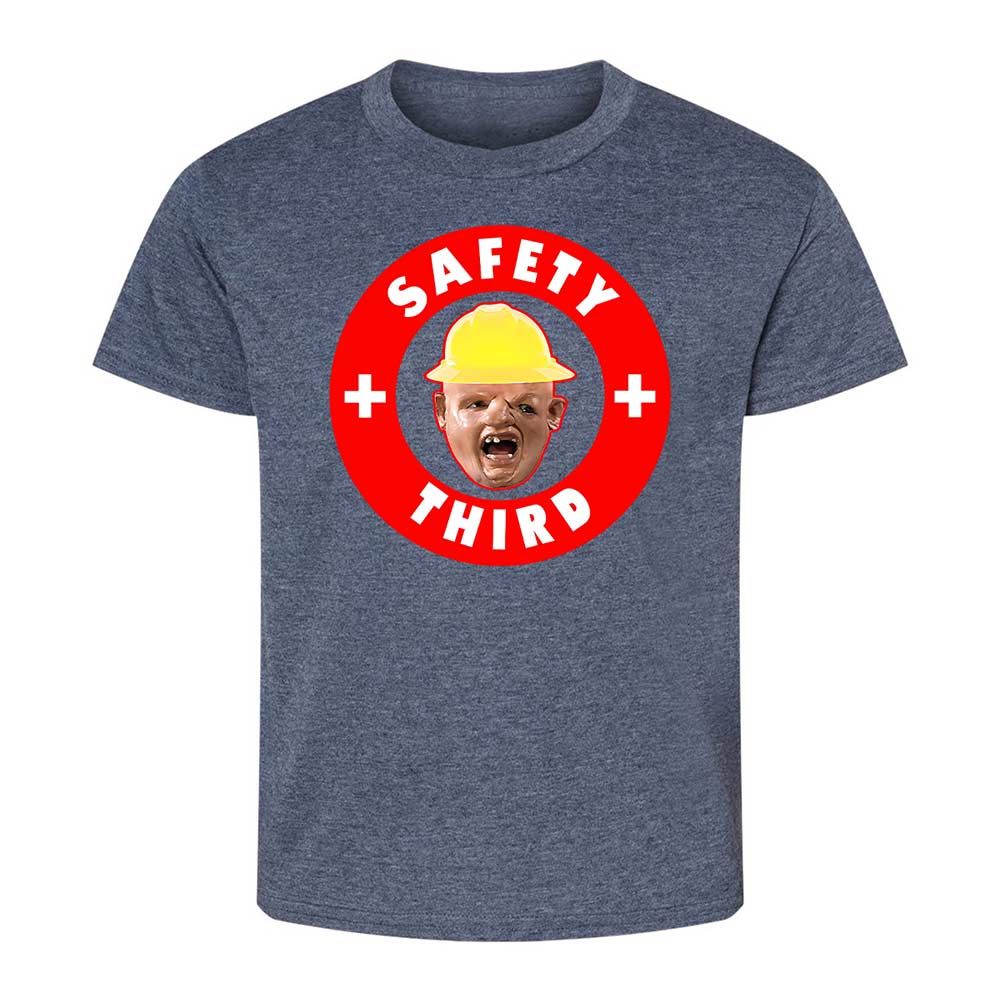Safety Third - Heather Navy - 15