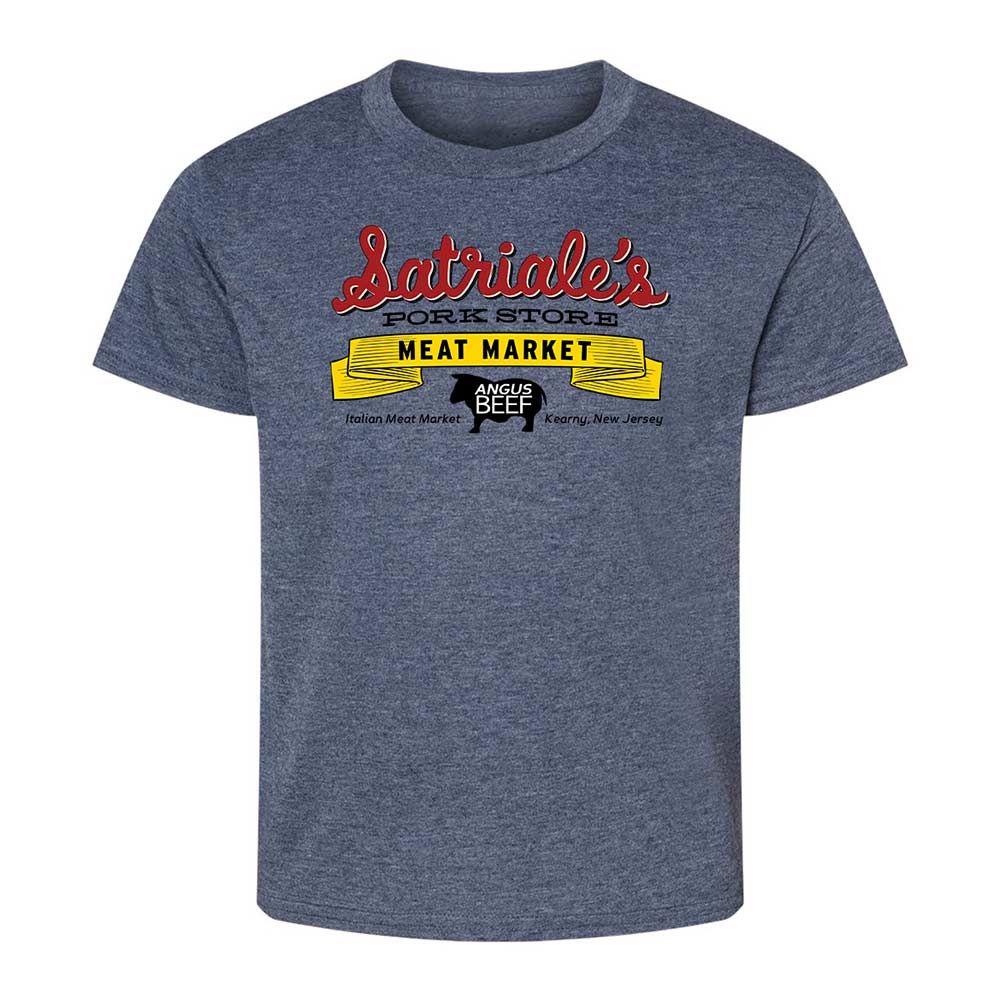 Kids T-Shirt - 39ENH77S - Heather Navy - 15