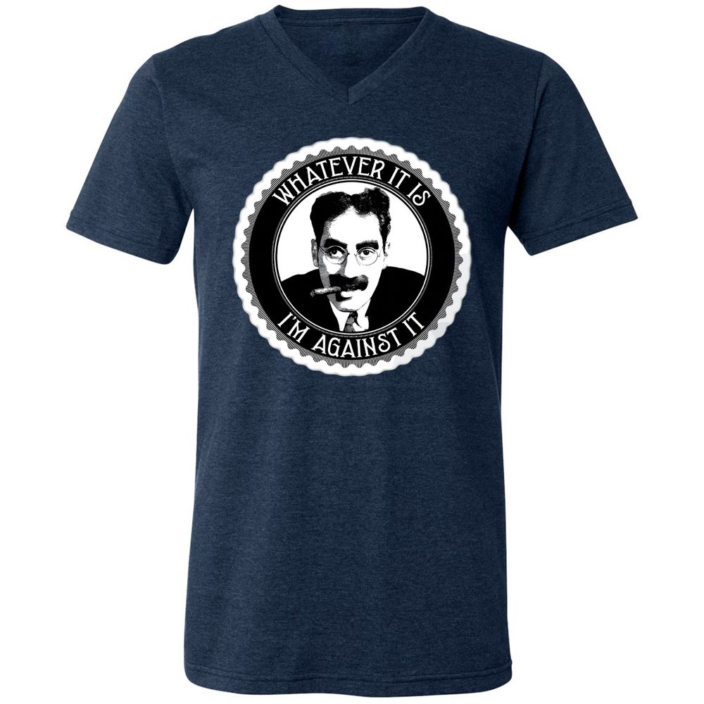 Whatever it is I'm against it - Heather Navy - 15