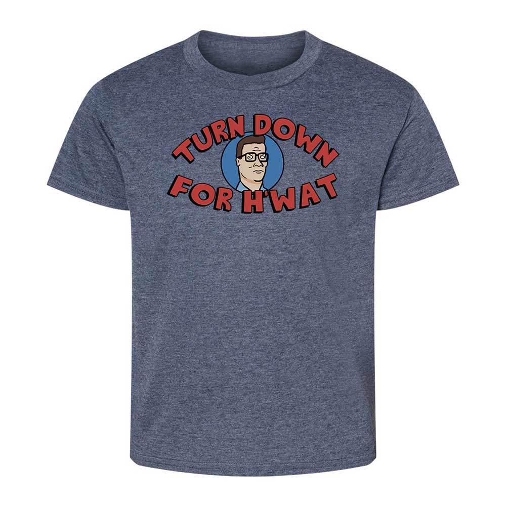 Turn Down For H'wat - Heather Navy - 15