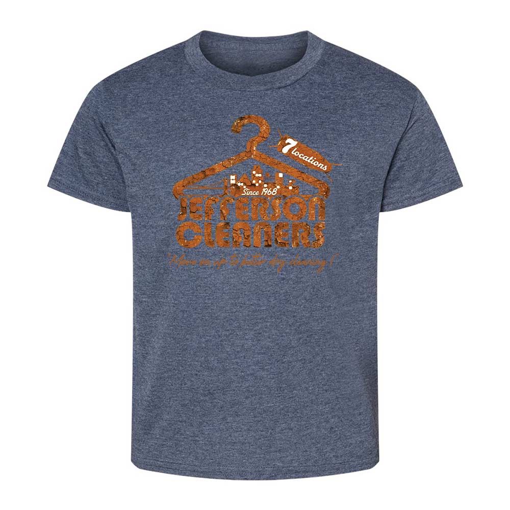 Kids T-Shirt - CJ4VZAKW - Heather Navy - 15