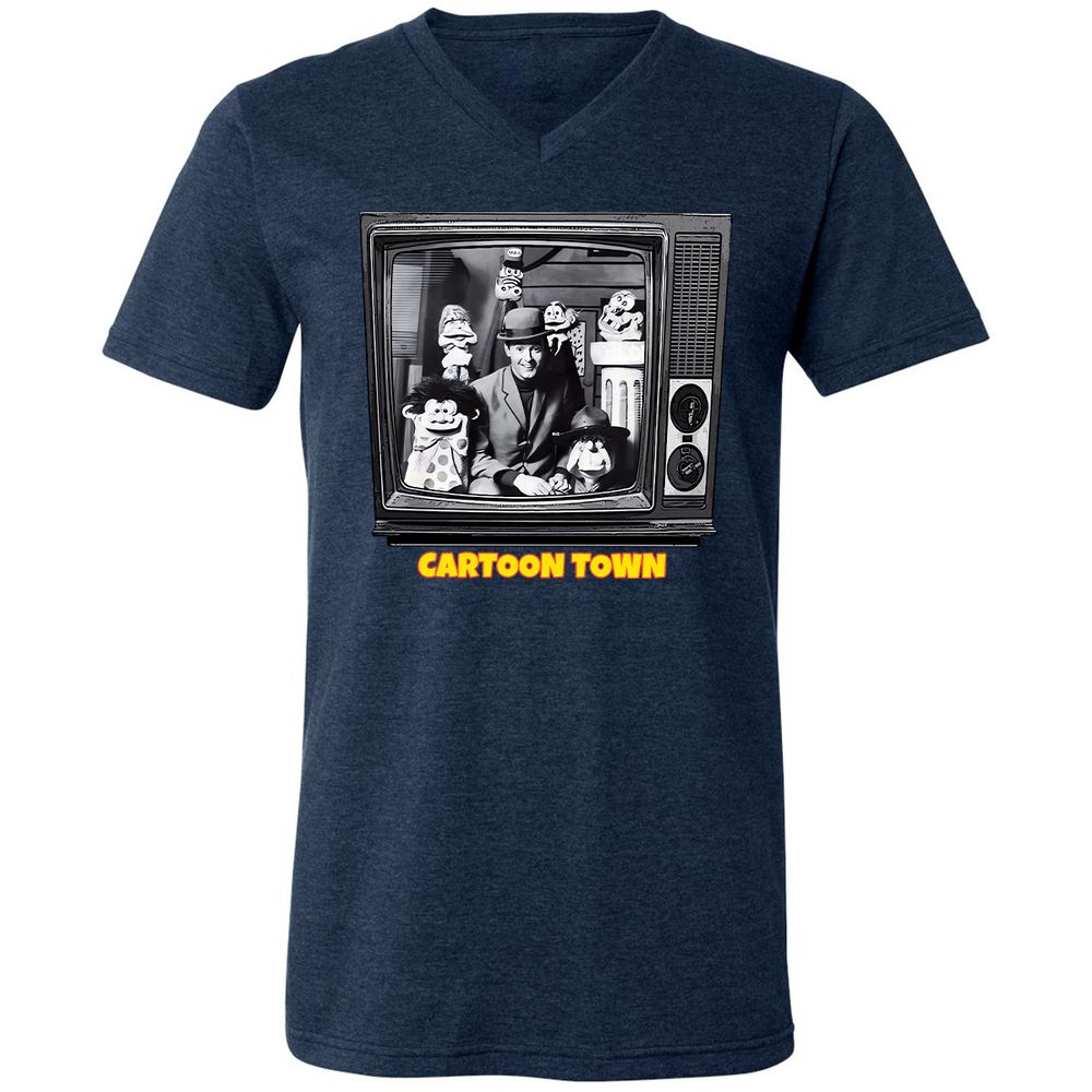 Cartoon Town - Heather Navy - 15