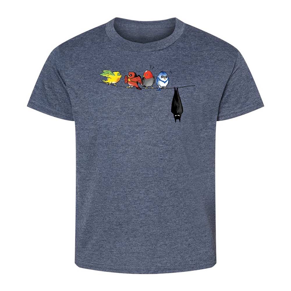 Bat Family - Heather Navy - 15