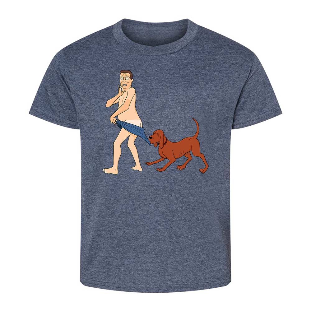 Kids T-Shirt - AHVVV44P - Heather Navy - 15