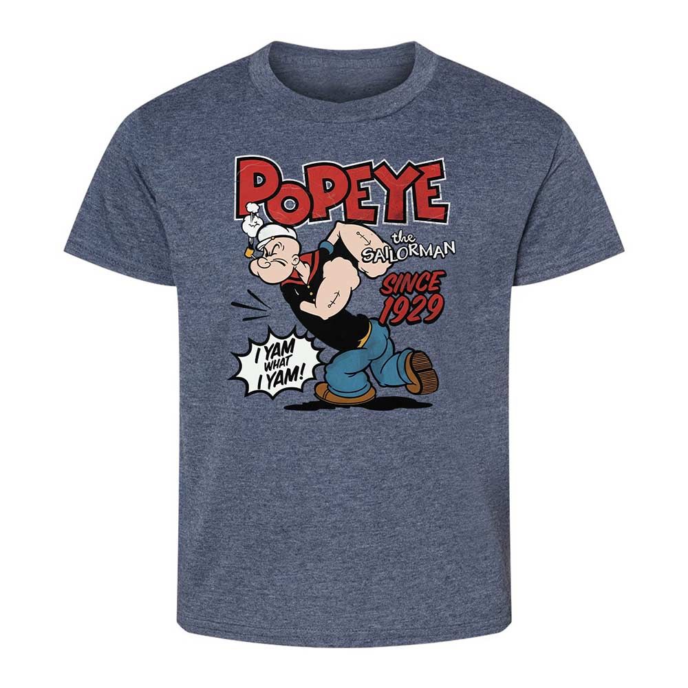 Kids T-Shirt - 8S3YAAX4 - Heather Navy - 15