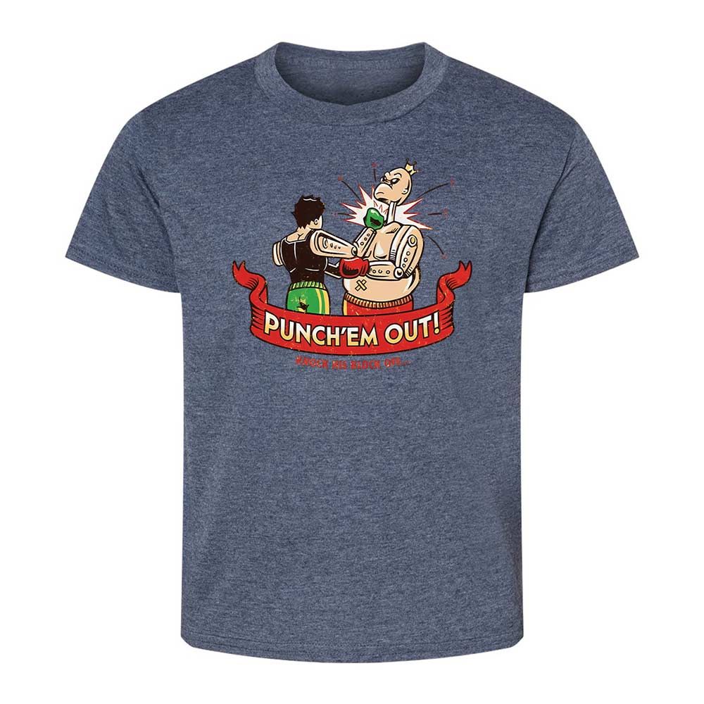 Kids T-Shirt - 2JN4EPFL - Heather Navy - 15
