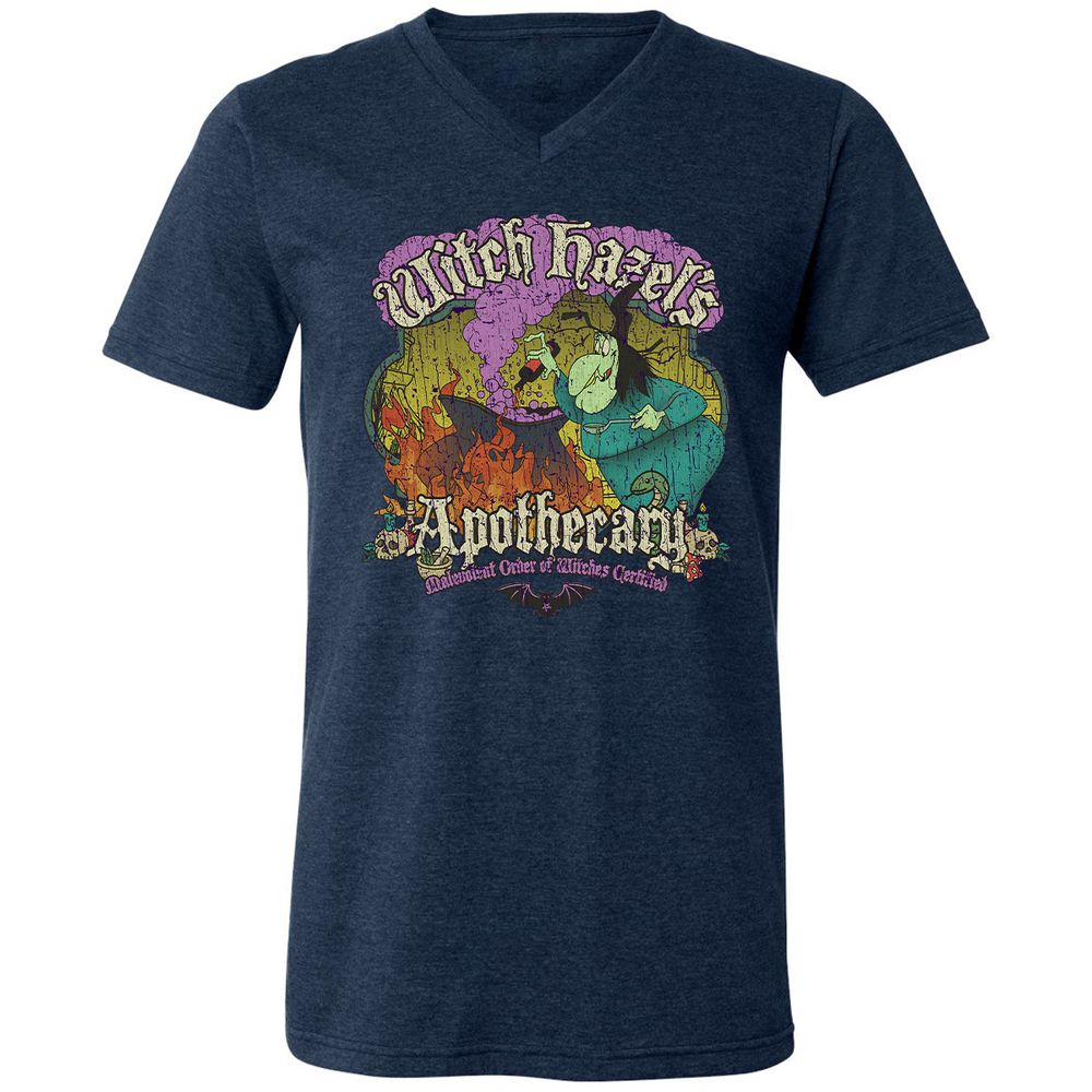 Unisex V-Neck T-Shirt - VM93RMDP - Heather Navy - 15