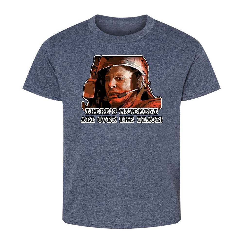 Kids T-Shirt - BKMUSBX6 - Heather Navy - 15