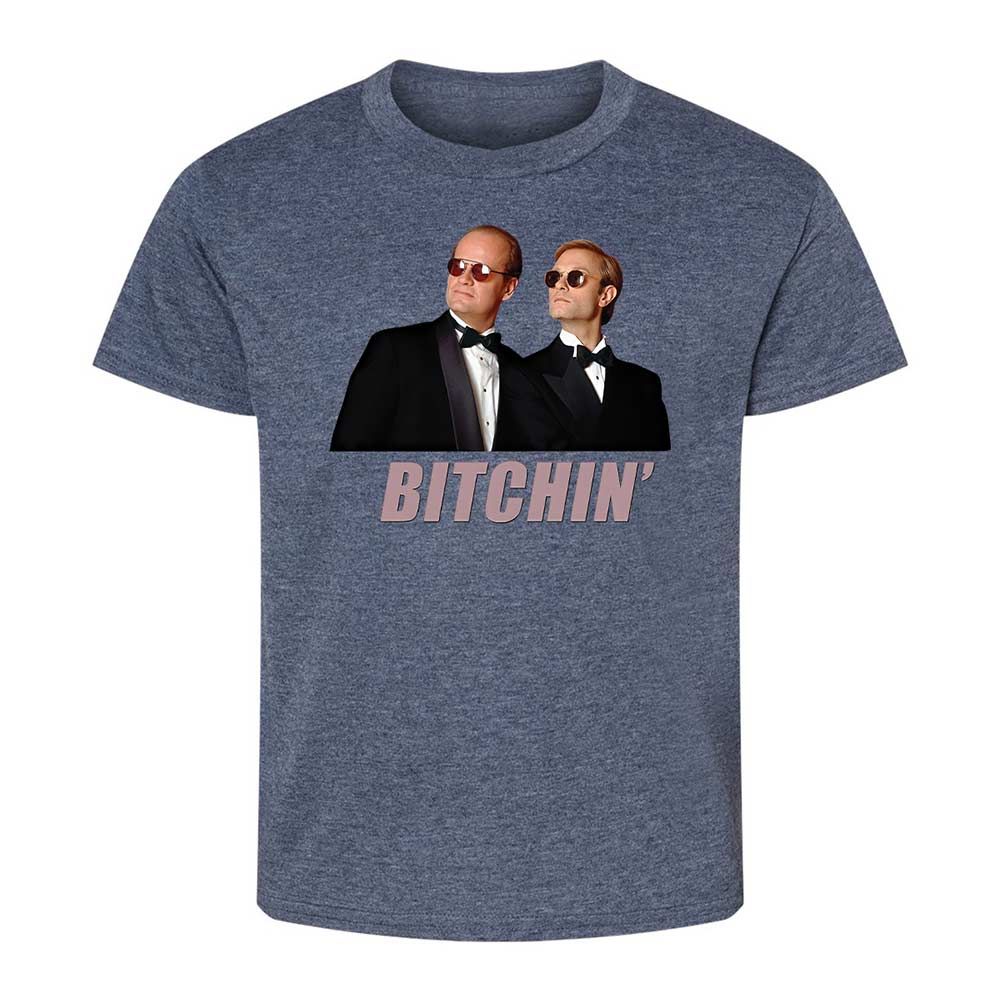 Kids T-Shirt - D7AH53JM - Heather Navy - 15