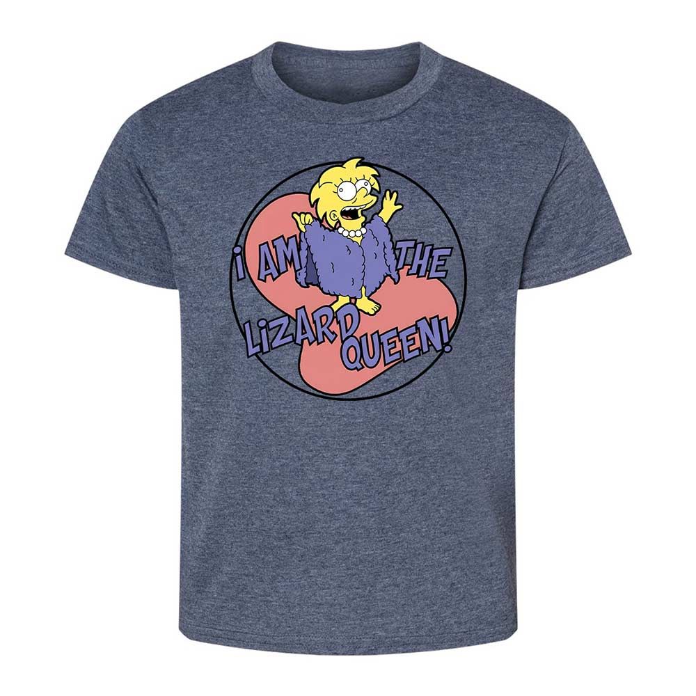I am the Lizard Queen - Heather Navy - 15