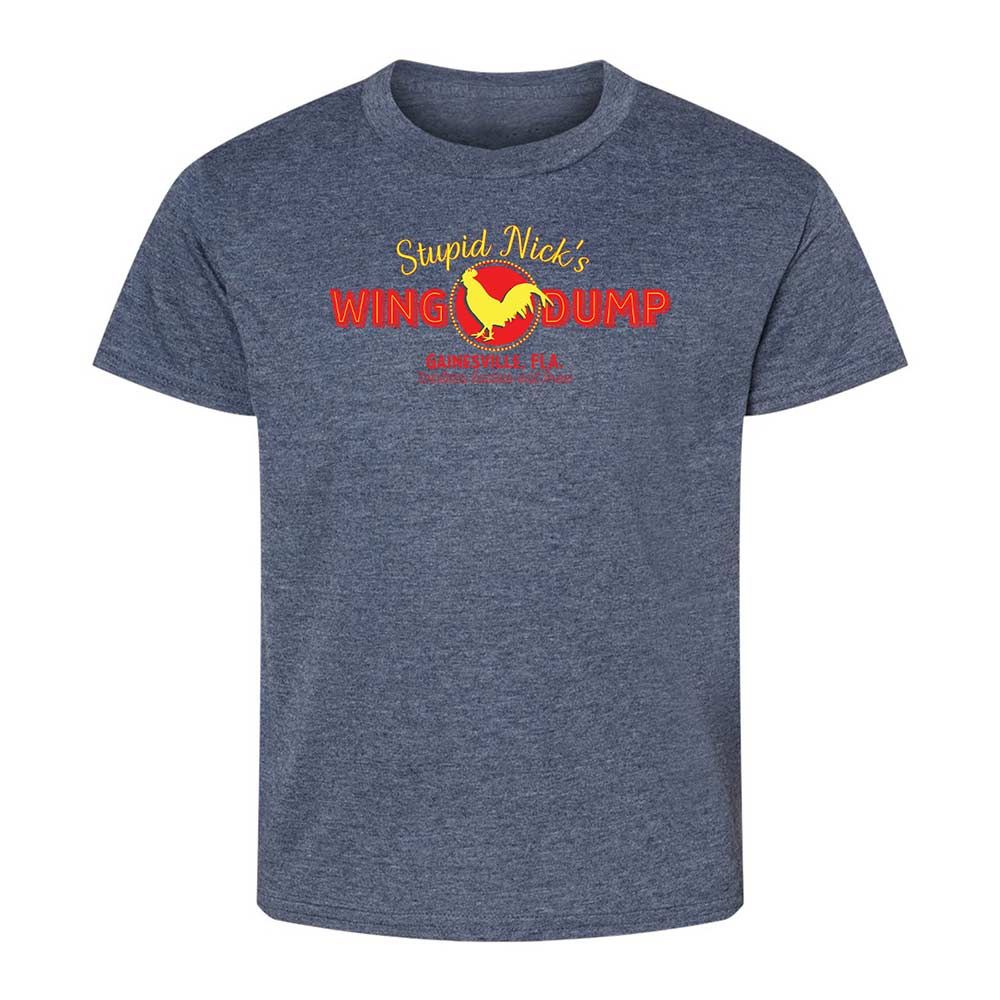 Stupid Nick's Wing Dump - Heather Navy - 15