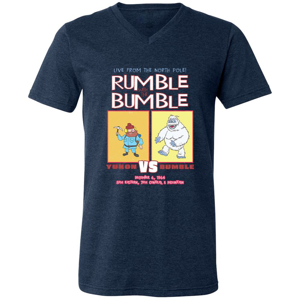Rumble With The Bumble - Heather Navy - 15