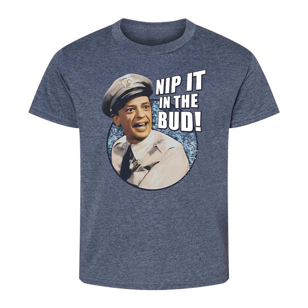 Kids T-Shirt - 4WVZ3L8X - Heather Navy - 15