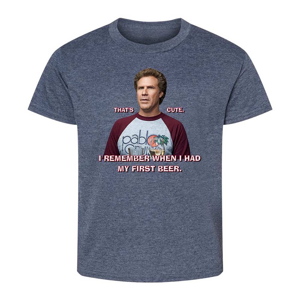 Kids T-Shirt - 8XM6VUKL - Heather Navy - 15