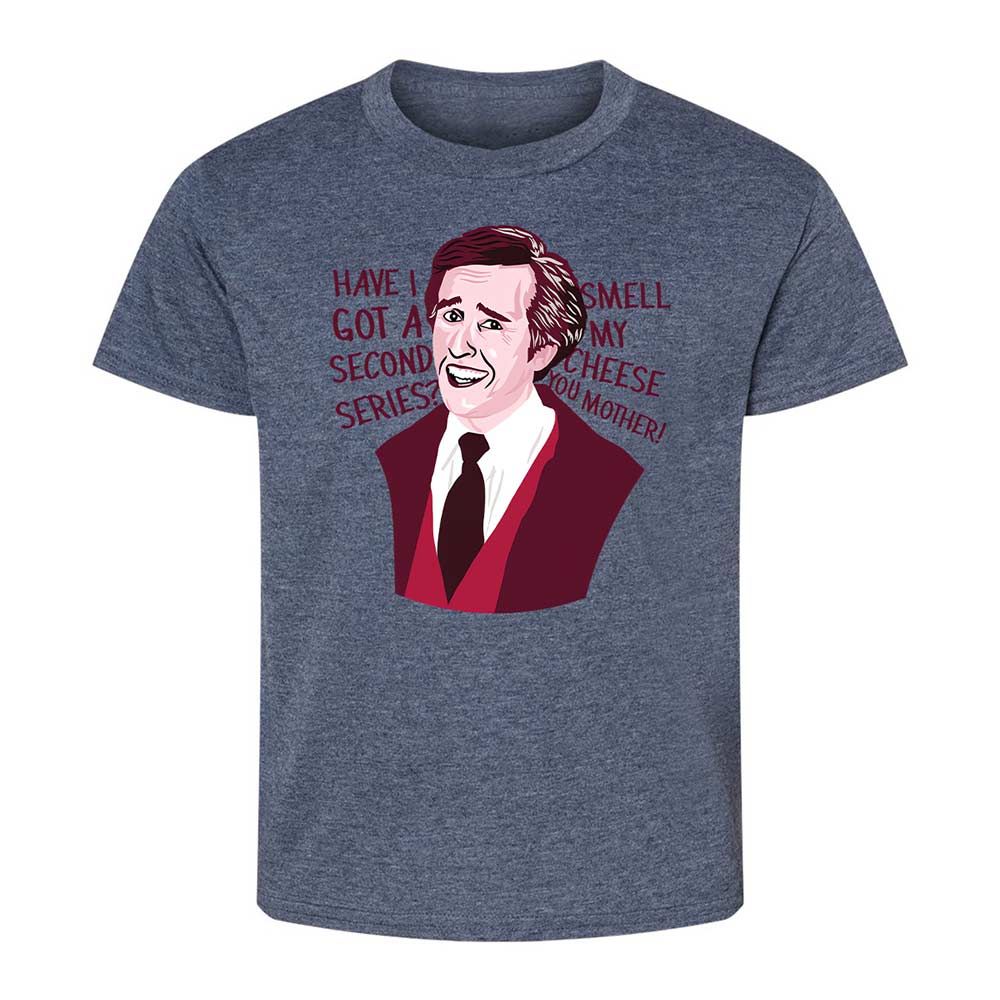 Kids T-Shirt - S4UW2RY4 - Heather Navy - 15