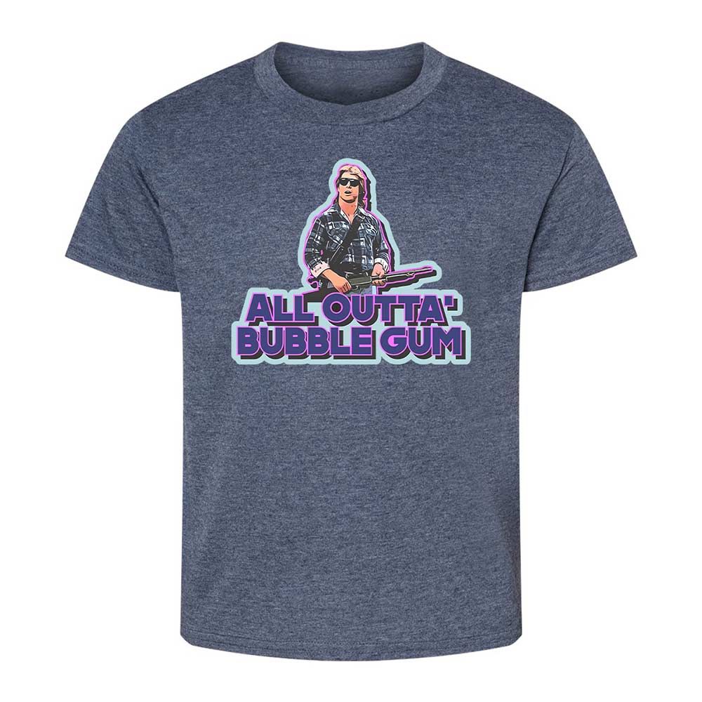 Kids T-Shirt - BCY4CSQC - Heather Navy - 15