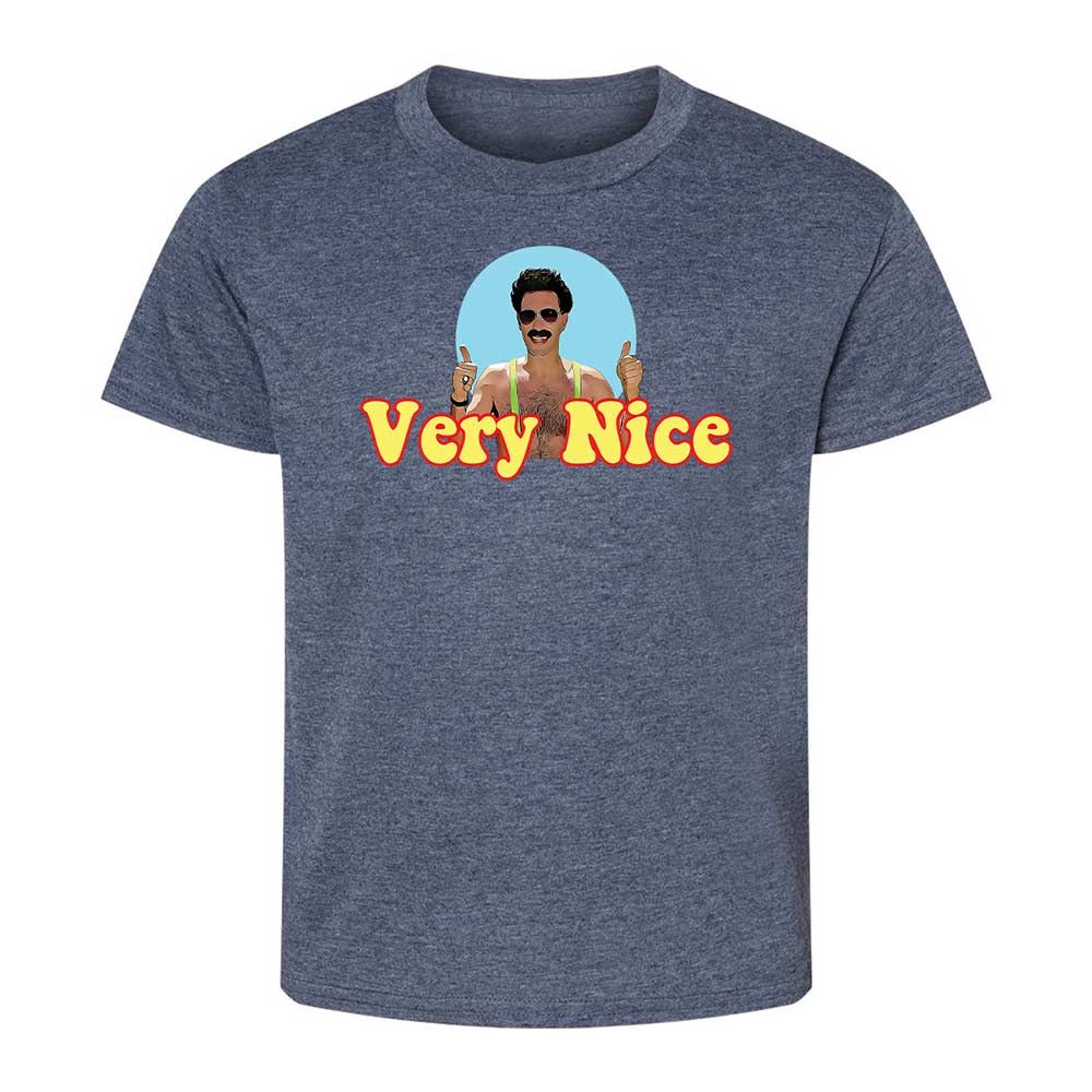 Kids T-Shirt - LSZ1PS62 - Heather Navy - 15