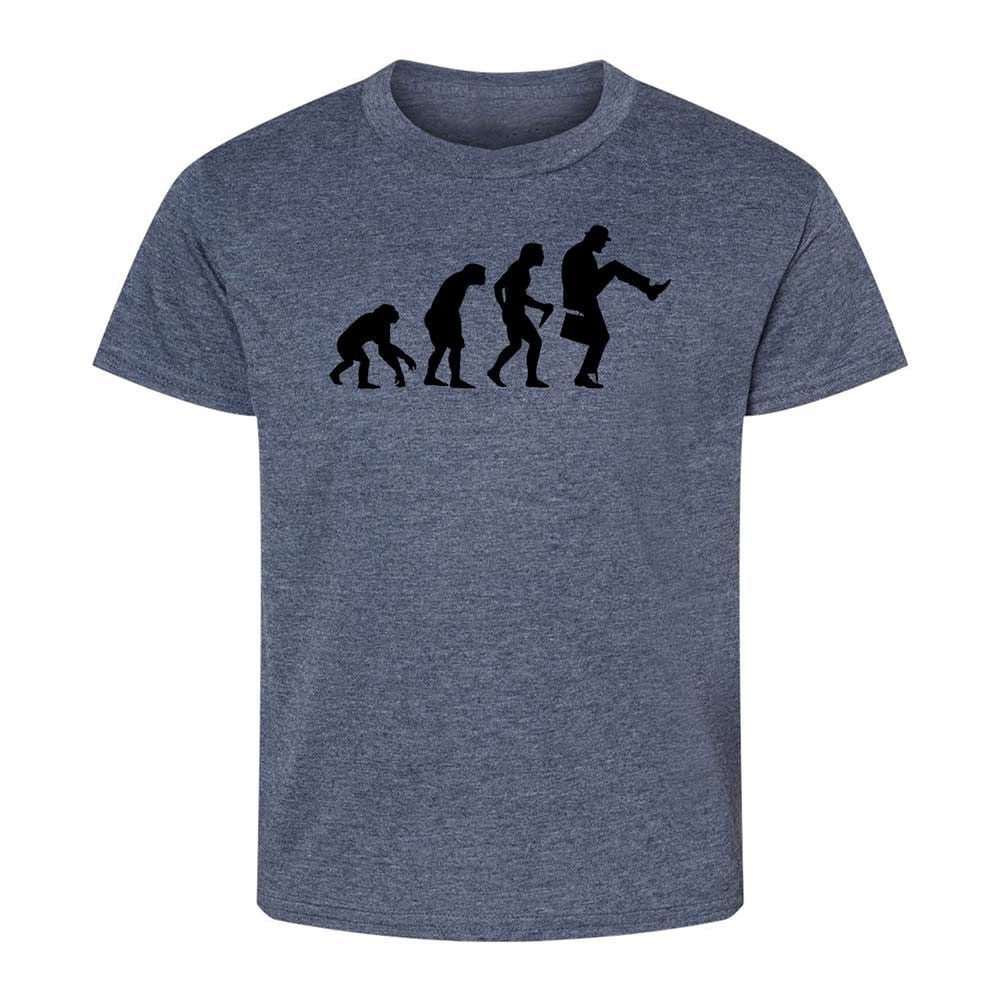 Kids T-Shirt - LUTDY6HX - Heather Navy - 15