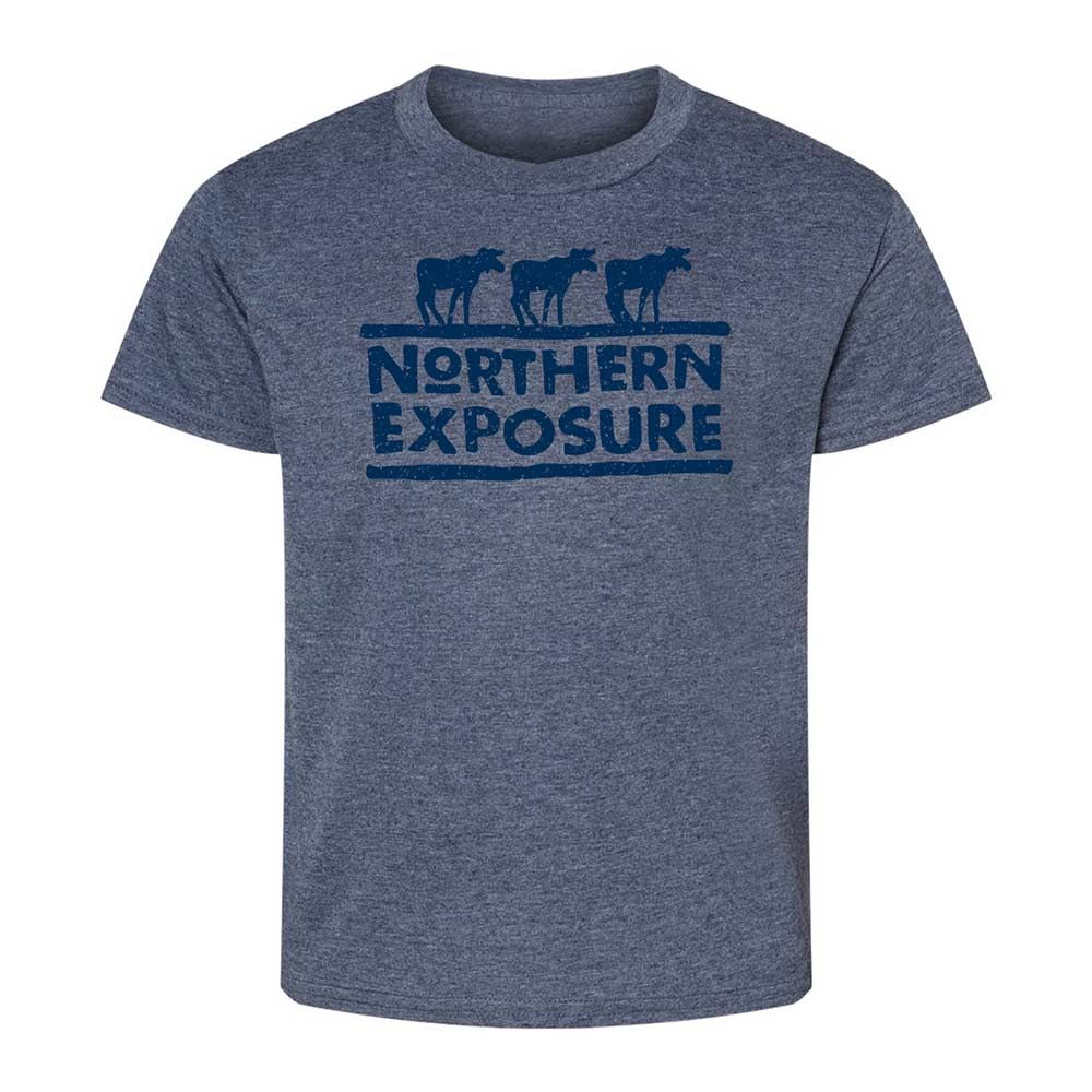 Kids T-Shirt - VAE2M3D1 - Heather Navy - 15