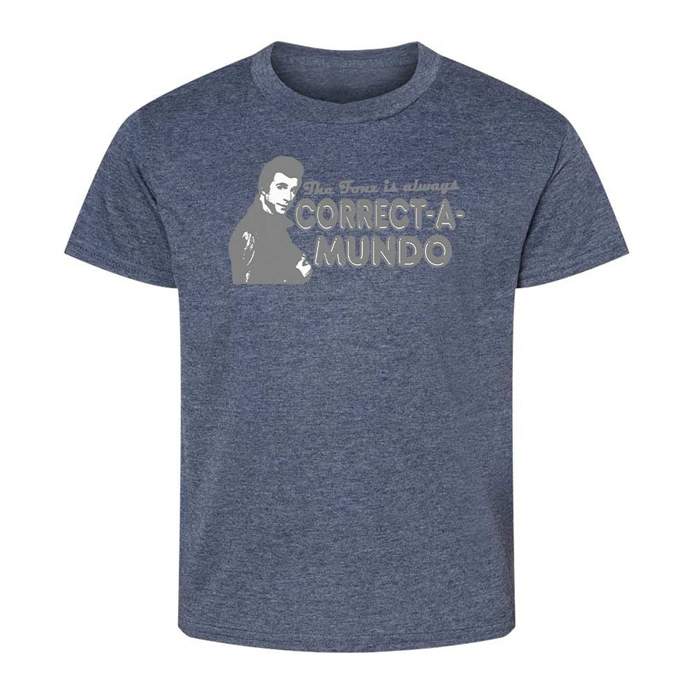 Kids T-Shirt - W8L9WD4A - Heather Navy - 15