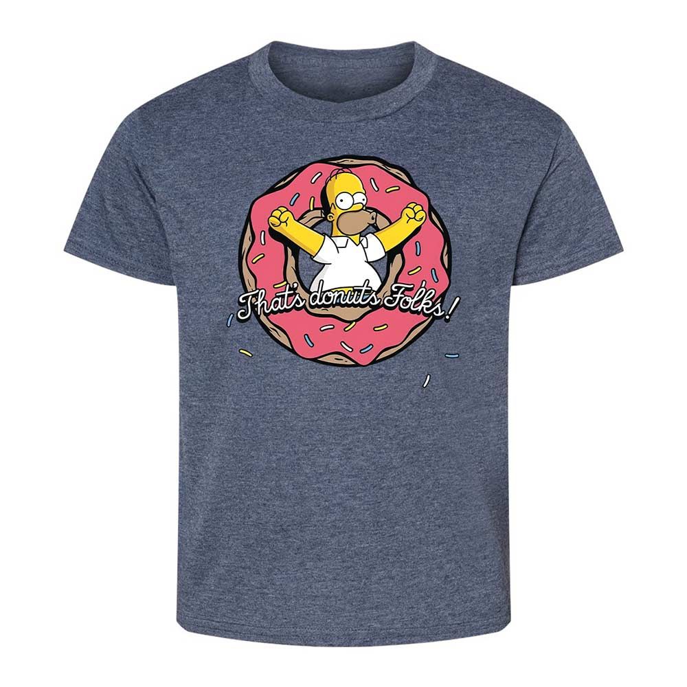 Kids T-Shirt - 6V58G45Y - Heather Navy - 15