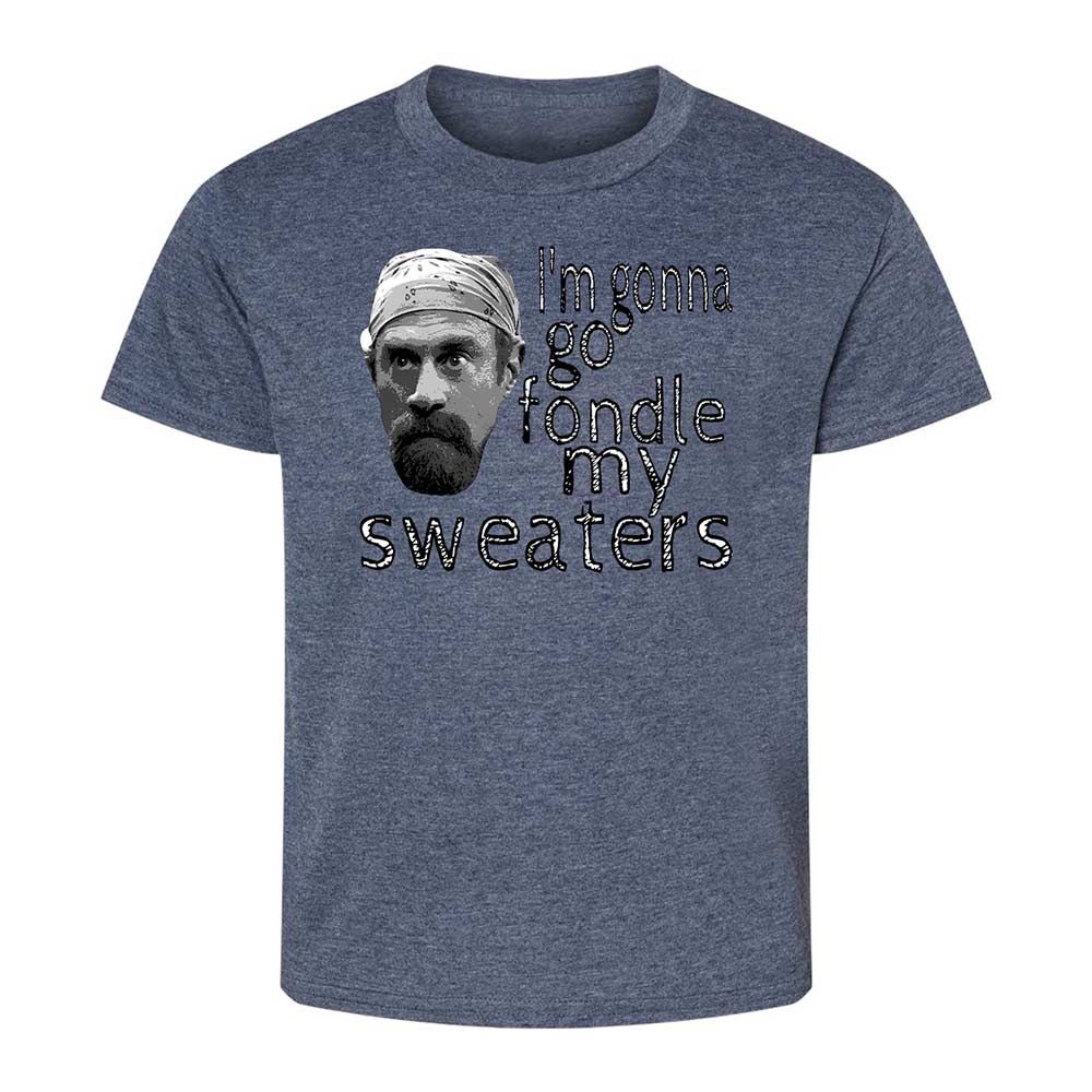 Fondle my sweaters - Heather Navy - 15