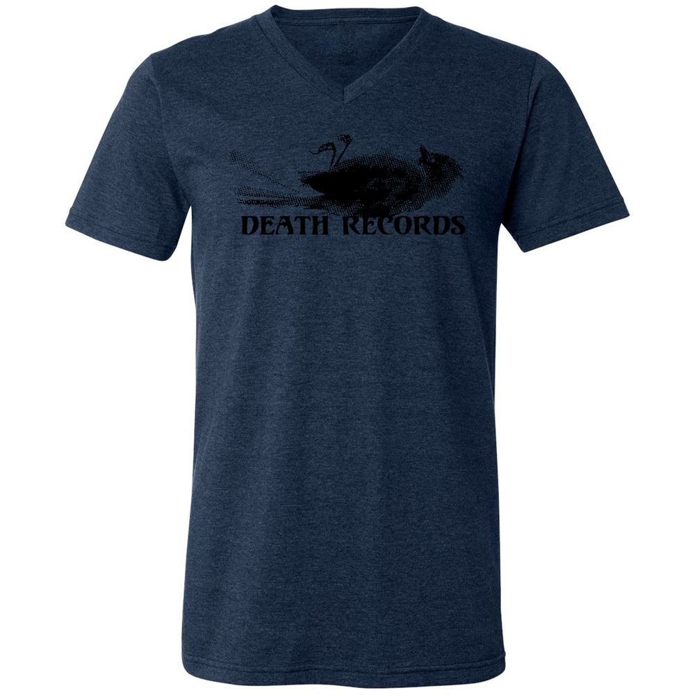 Unisex V-Neck T-Shirt - NDAY8W2E - Heather Navy - 15