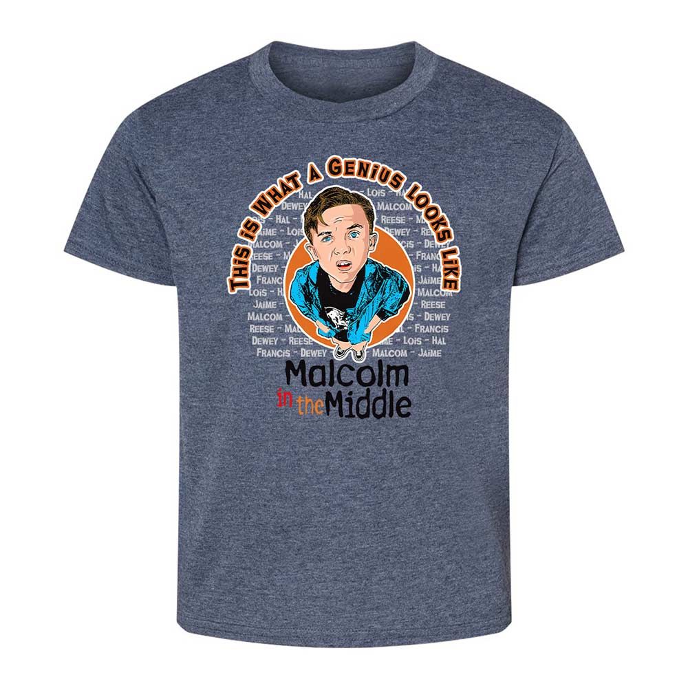 Kids T-Shirt - T869RJVG - Heather Navy - 15