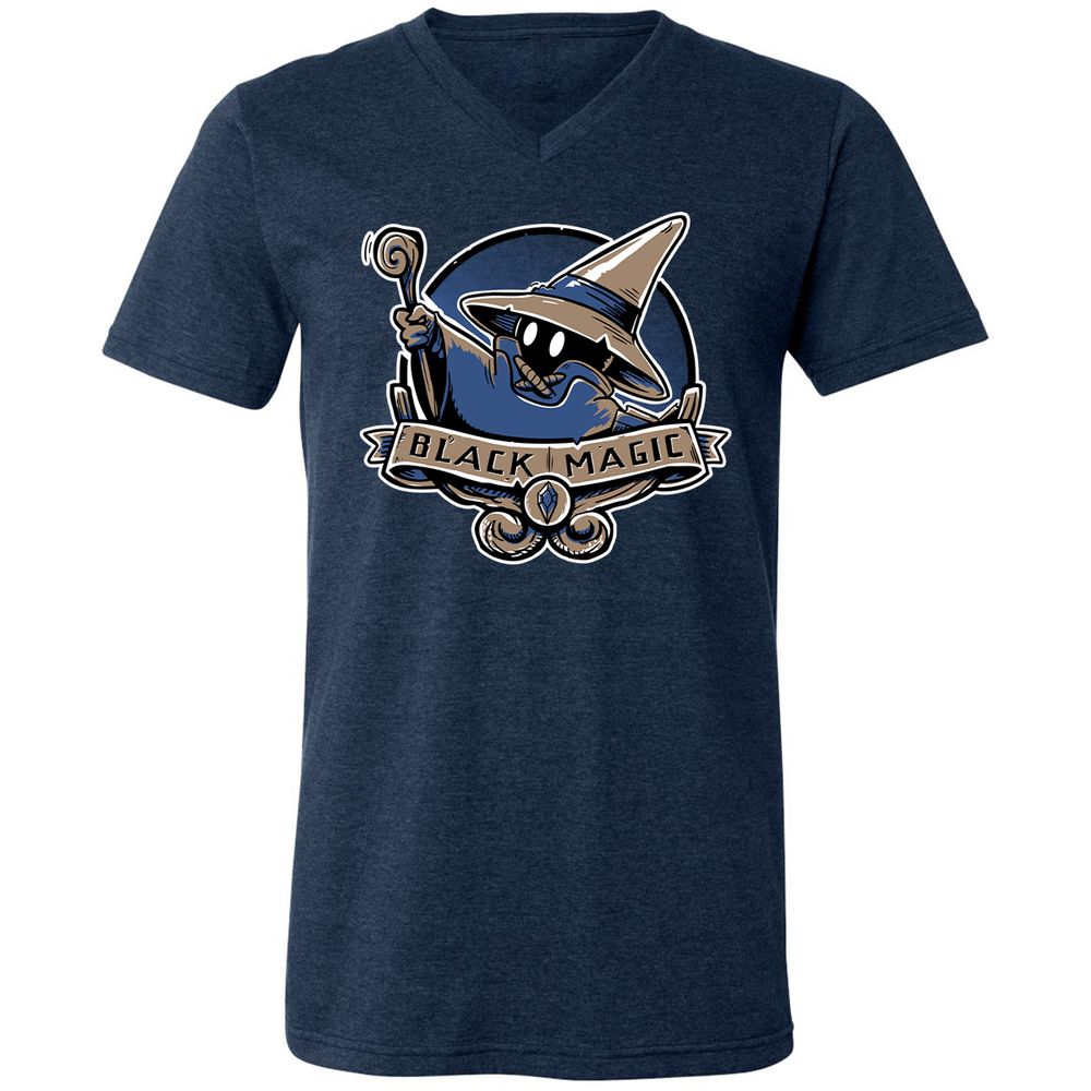 Unisex V-Neck T-Shirt - L2WH113T - Heather Navy - 15