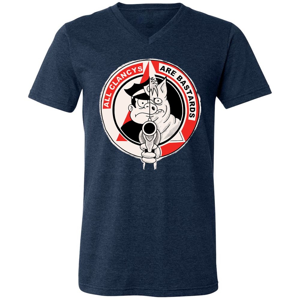 All Clancys Are Bastards - Heather Navy - 15