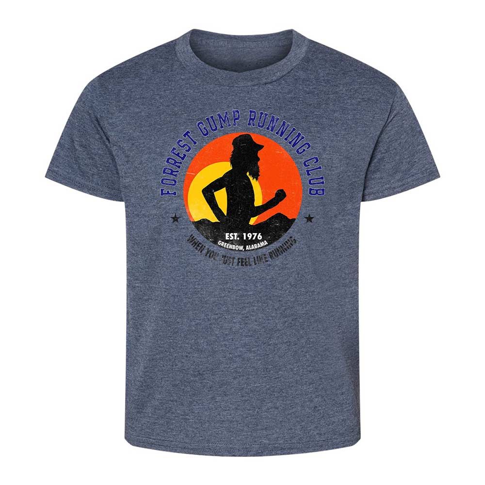 Kids T-Shirt - XF5LRWNV - Heather Navy - 15