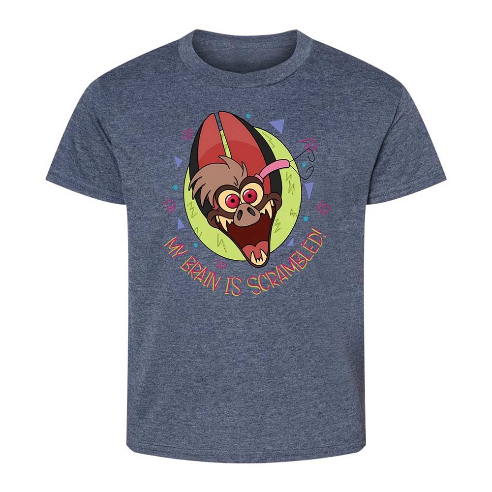 Kids T-Shirt - CSQ9ZU36 - Heather Navy - 15