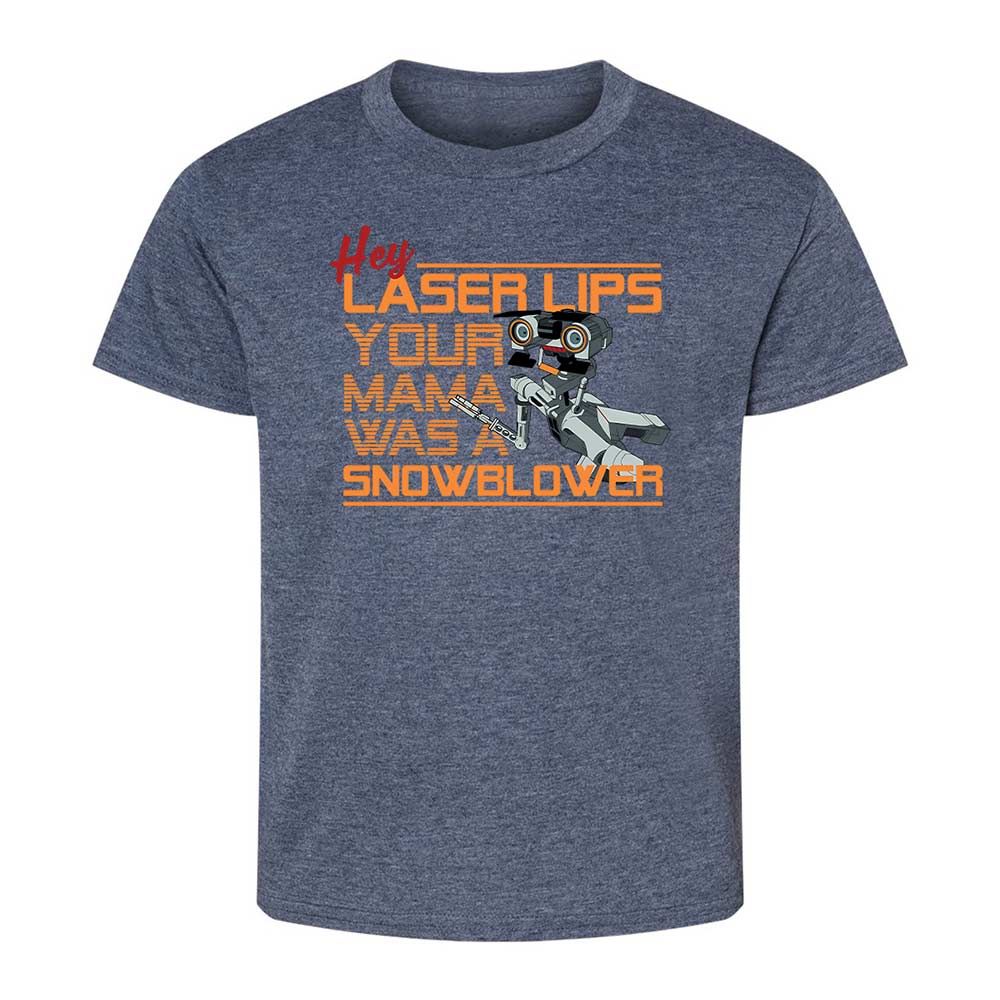 Your Mama was a Snowblower - Heather Navy - 15