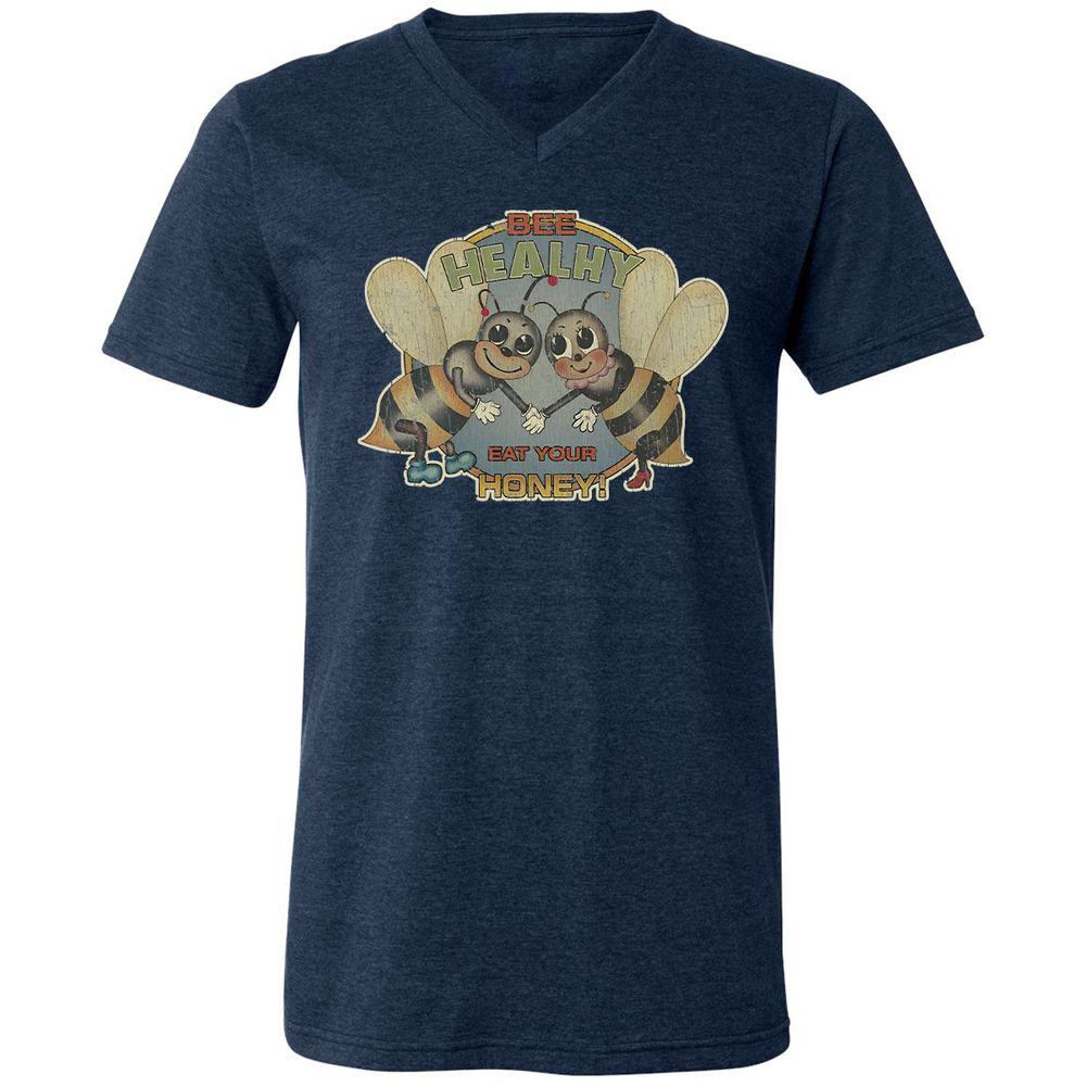 Bee Healthy Eat Your Honey - Heather Navy - 15