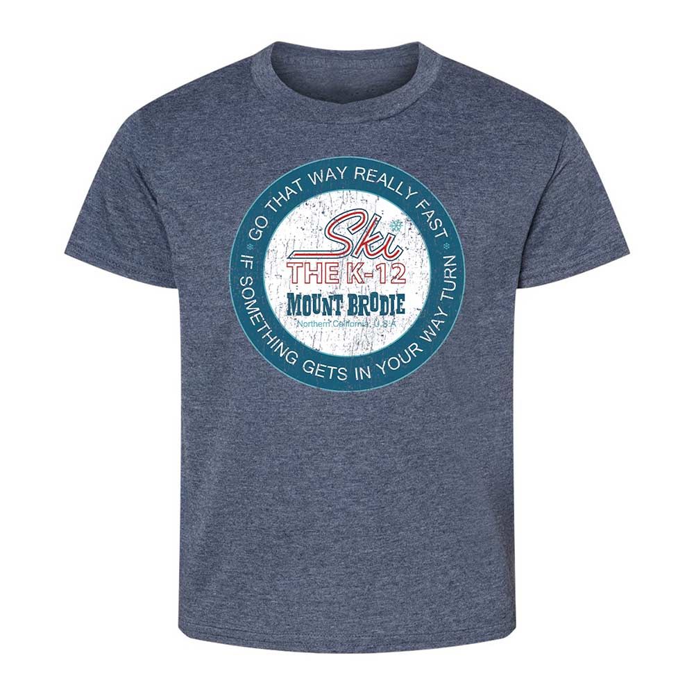 Kids T-Shirt - UKPZDENS - Heather Navy - 15