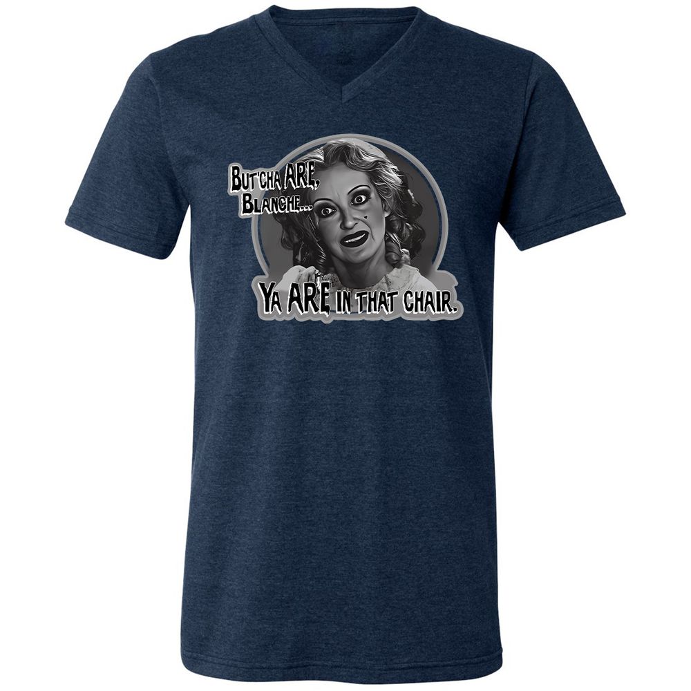 Unisex V-Neck T-Shirt - A5ZWCLLR - Heather Navy - 15