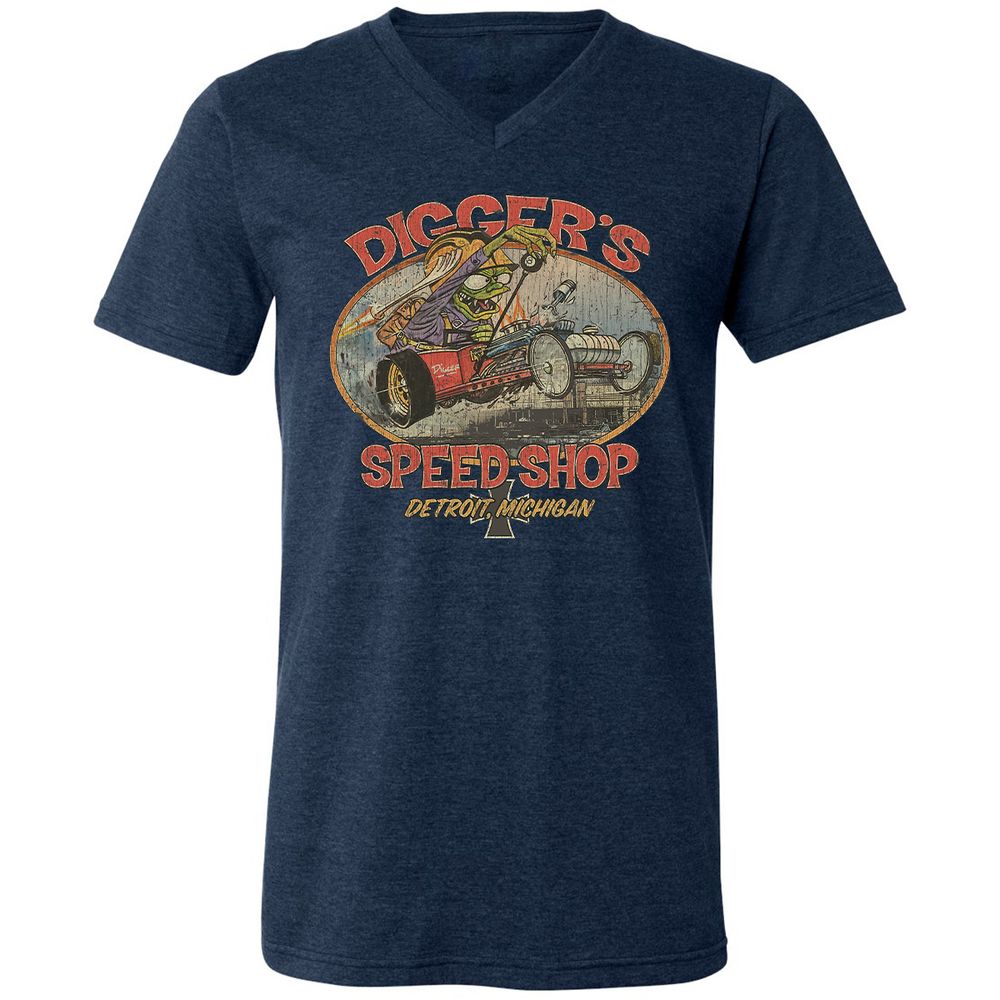 Digger's Speed Shop 1967 - Heather Navy - 15