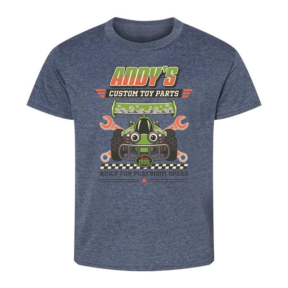 Kids T-Shirt - KZZV4KFJ - Heather Navy - 15