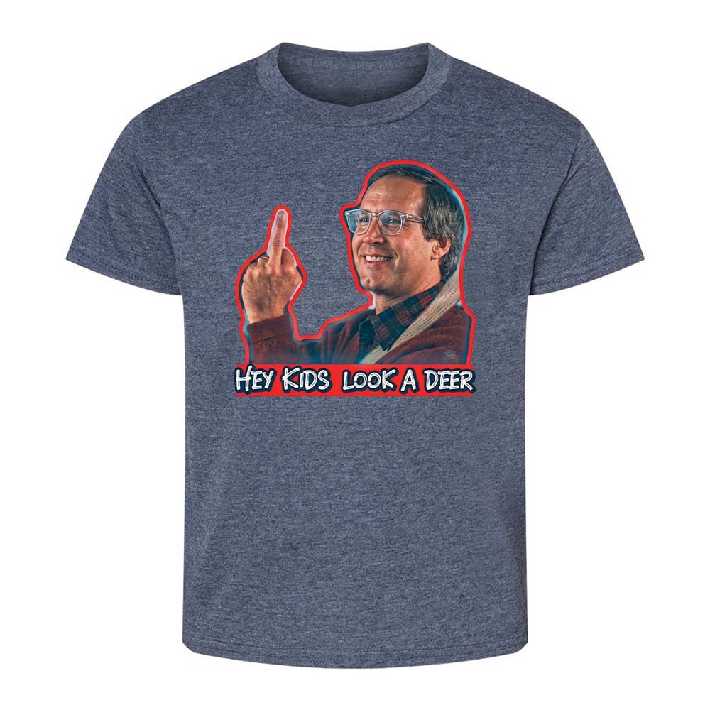 Hey Kids, Look a Deer - Heather Navy - 15