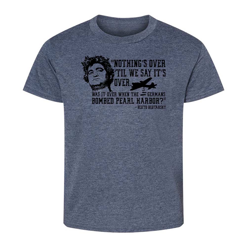 Kids T-Shirt - HGYQ4Q2N - Heather Navy - 15