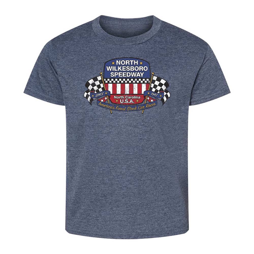 Kids T-Shirt - 9BRV2JKB - Heather Navy - 15